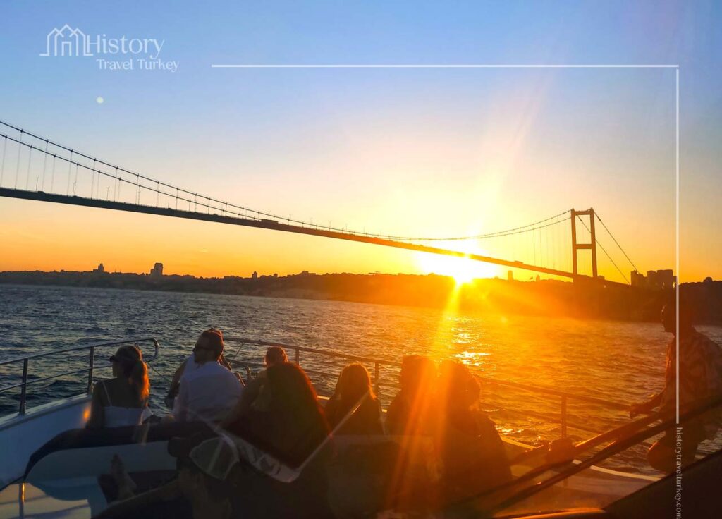 Guided Bosphorus Sunset Cruise on Luxurious Yacht